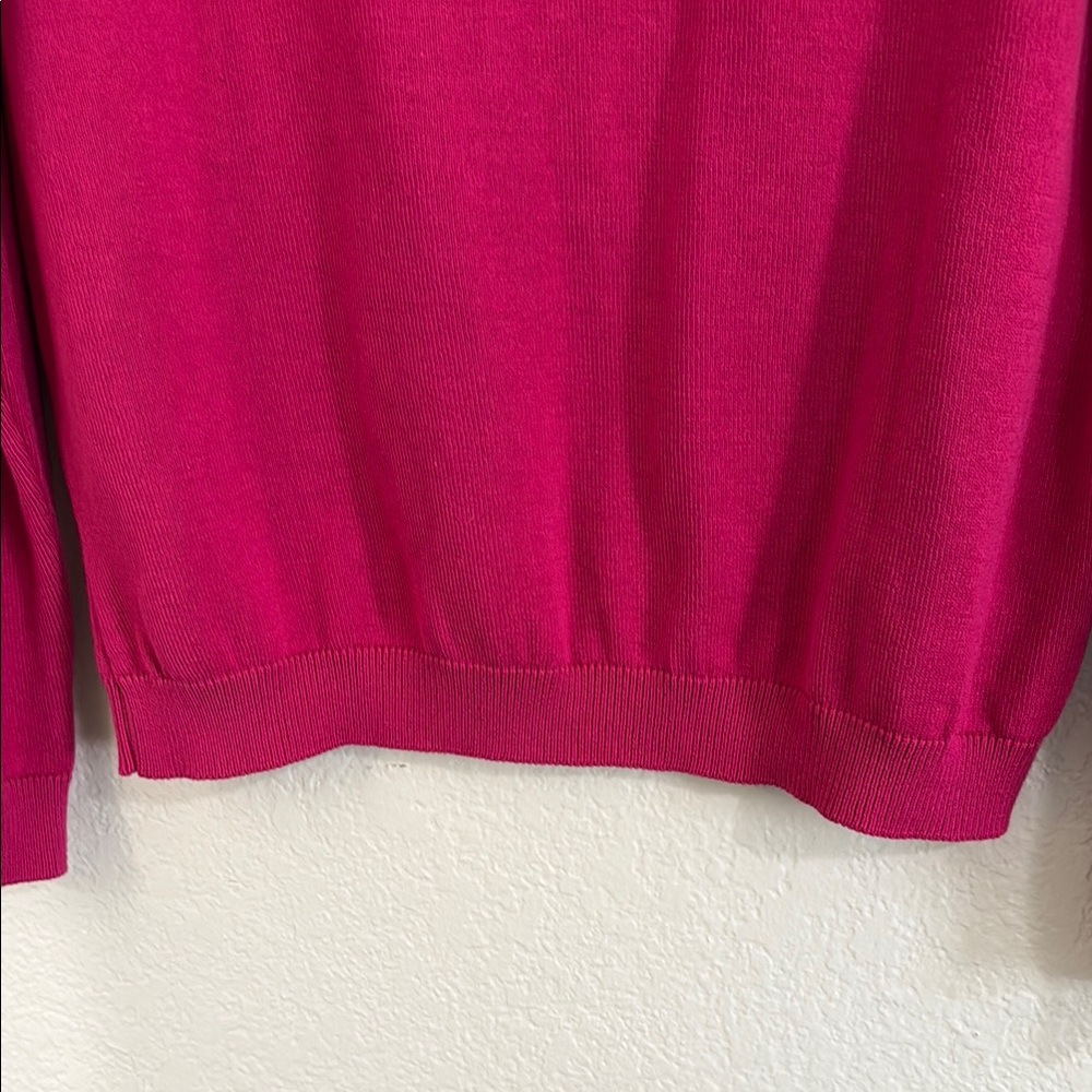 Vintage Pink Mock Turtleneck Sweater - Picture 6 of 10